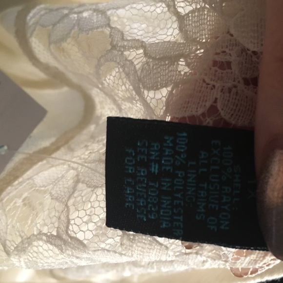 Ivory Crochet Babydoll Dress - Picture 4 of 4