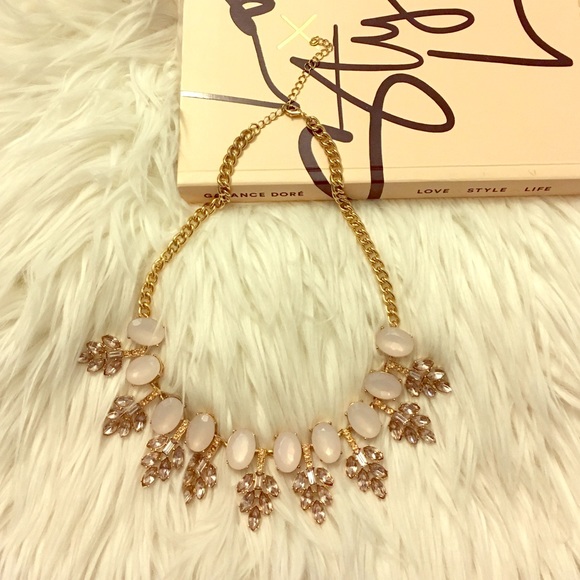 Pretty Purple + Gold Necklace