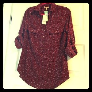 Skies are Blue Blouse