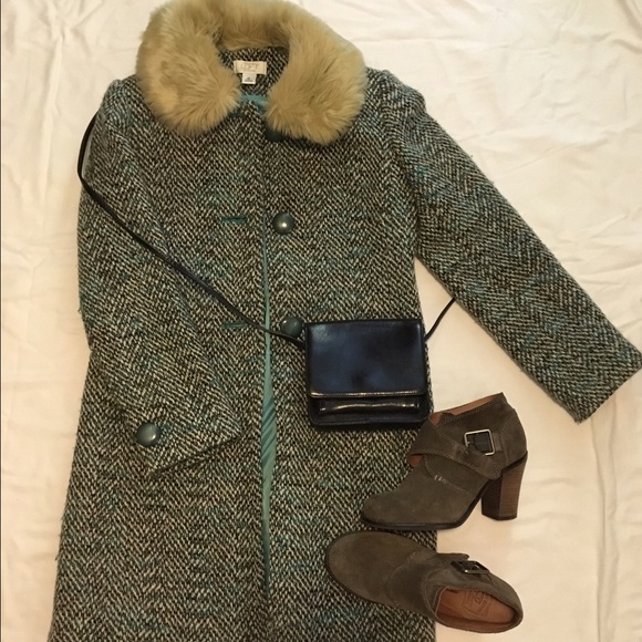 Vintage inspired Ann Taylor Loft coat.
