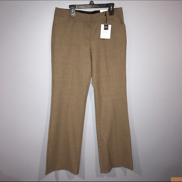 NWT Express Dress Pants, Brown/Tan