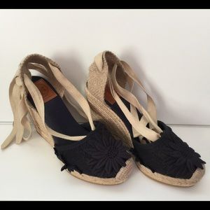 NWOB - Tory Burch Emil Espadrille Wedges