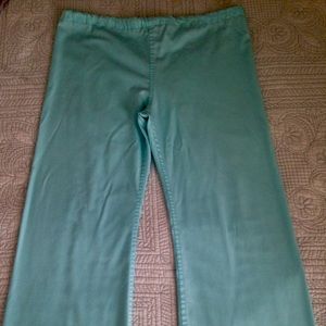 Teal Urbane Scrub Pants