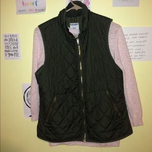 Army green vest