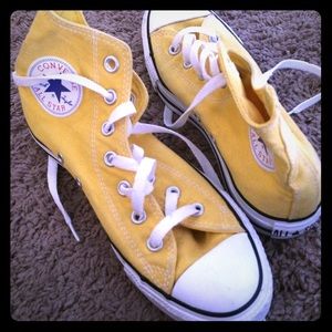 Yellow Converse