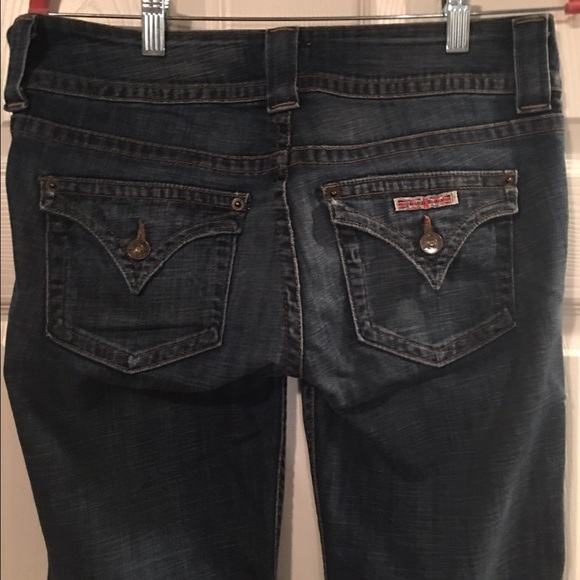 Hudson Dark-tone Bootcut Jeans Sz 28