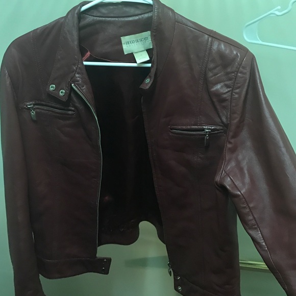 Leather jacket