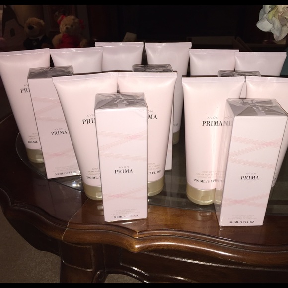 Avon PRIMA Perfume, body lotion, & shower gel