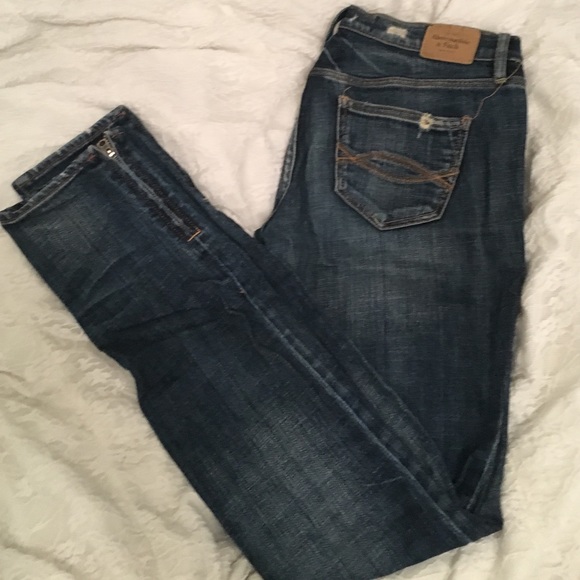 Abercrombie distressed jeans