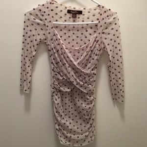 Polka dot Anthropologie Top XS