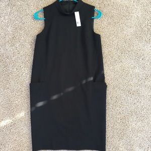 NWT Theory Mock Neck Shift Dress