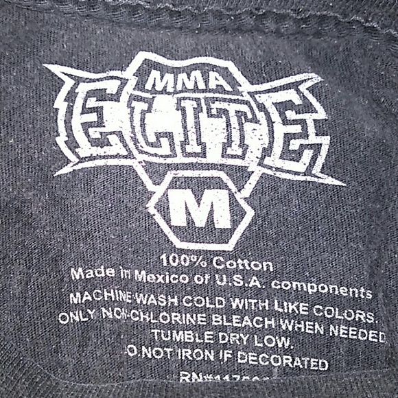 Mens MMA ELITE short-sleeve T-shirt - Picture 4 of 4