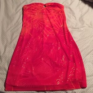 Strapless Sparkling Dress