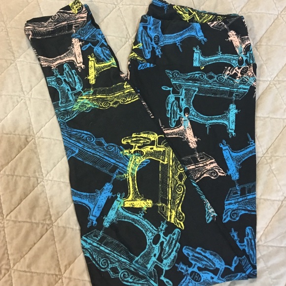 LuLaRoe Pants Tc Leggings Poshmark Simple Lularoe Sewing Machine Print LuLaRoe Pants Tc Leggings Poshmark Simple Lularoe Sewing Machine Print