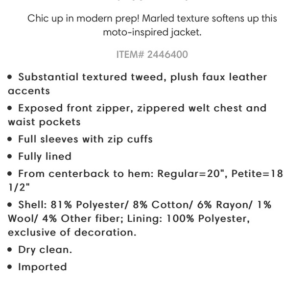 Textured Tweed Jacket - Picture 4 of 4