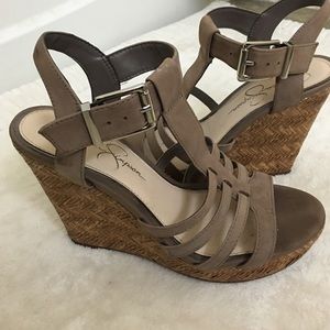 Jessica Simpson wedges