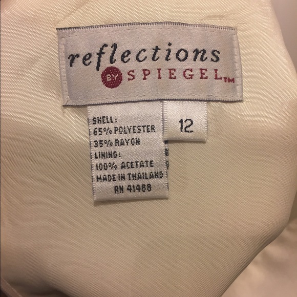 SALE🔥Bow & Scallop Collared Fully Lined Dress - Picture 3 of 4