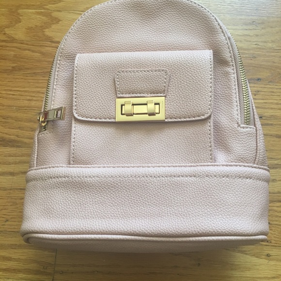 pink backpack