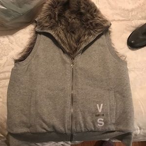 Victoria's Secret Reversible Vest Size Large