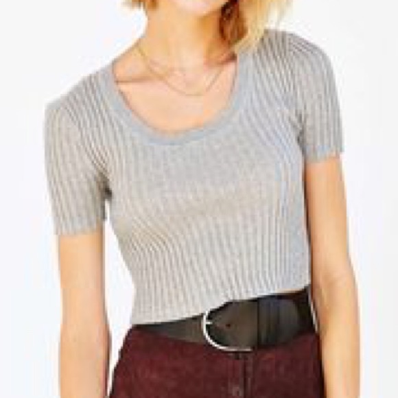 Urban Outfitters Crop Sweater Tee