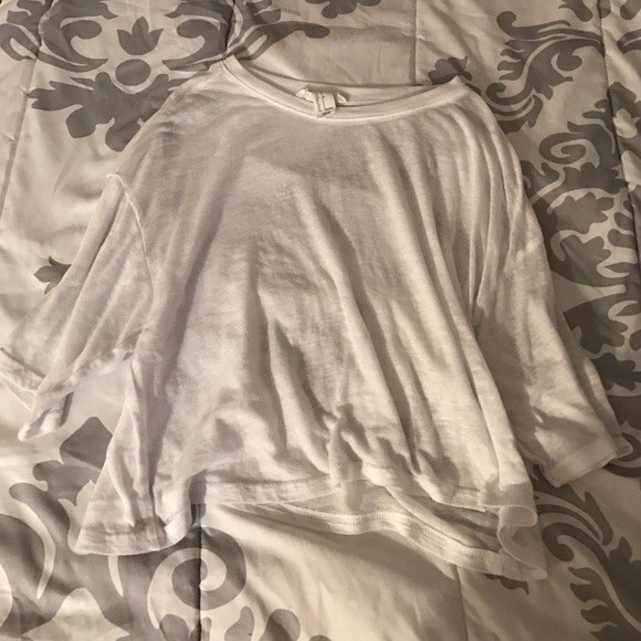 Simple Sheer White Top
