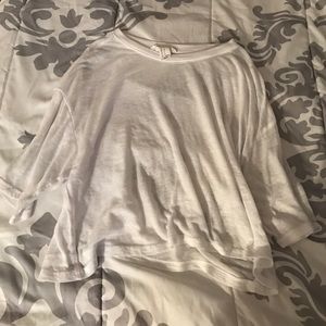 Simple Sheer White Top