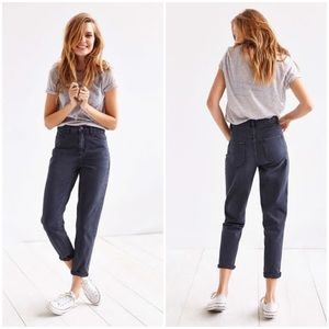 BDG Black Mom Jean
