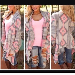 Brand New Aztec Cardigan