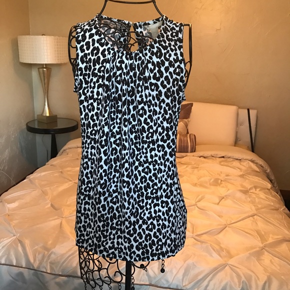 Banana republic leopard print blouse