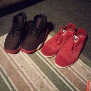 Jordan's and louis vuitton