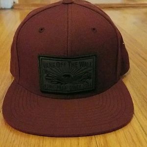 Vans flat brim snap back