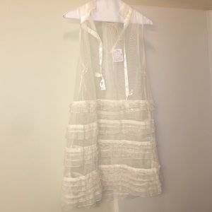 sheer free people tunic