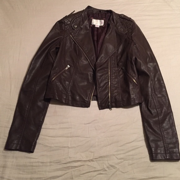 Xhilaration faux leather jacket