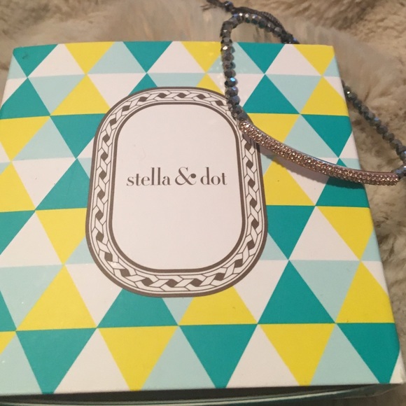 Stella & Dot Tribute Bracelet with Rose Gold Bar