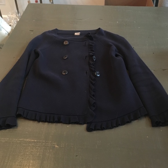 Jcrew Navy Sweater - Picture 1 of 3