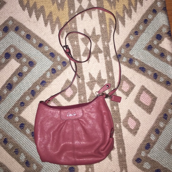 Coach  leather Crossbody purse