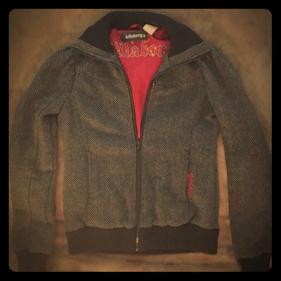 Billabong tweed jacket
