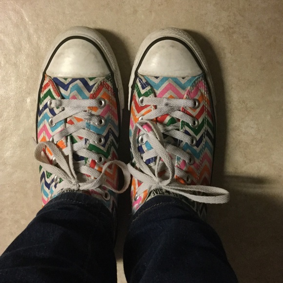 Chevron Easter Egg Converse