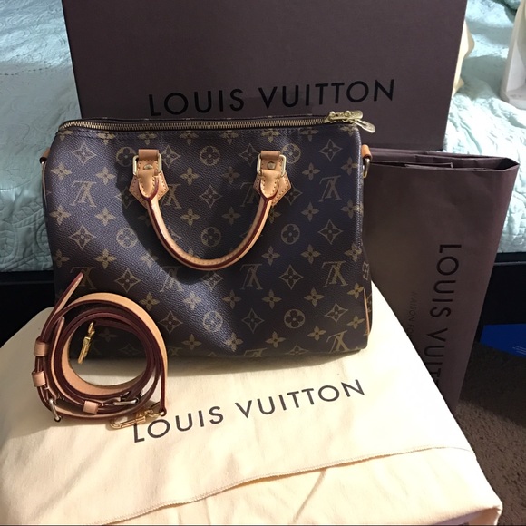 Louis Vuitton Speedy 30 Bandoulier