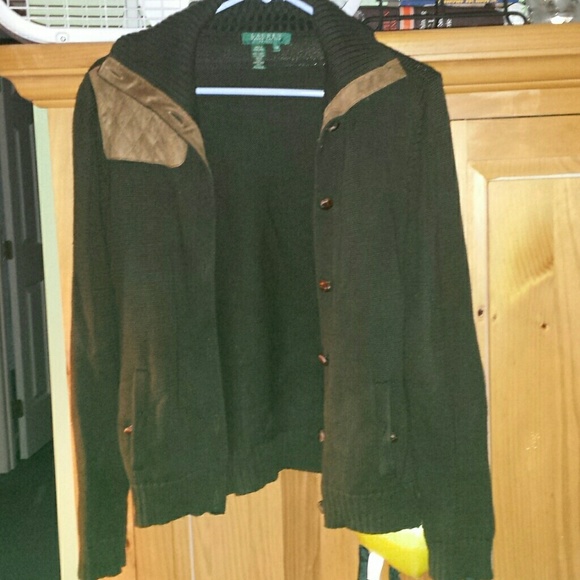 Hunter green sweater