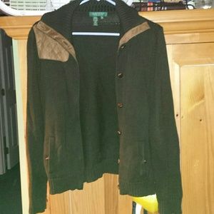 Hunter green sweater