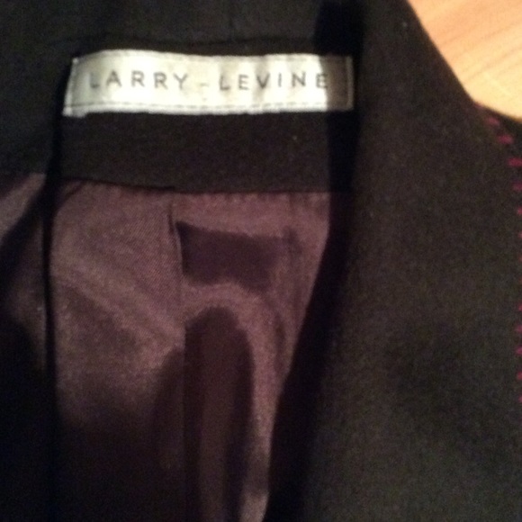 Larry Levine Wool Coat sz 8 - Picture 3 of 4