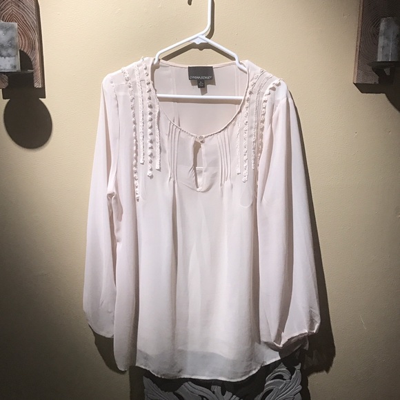 Cynthia Rowley boho top