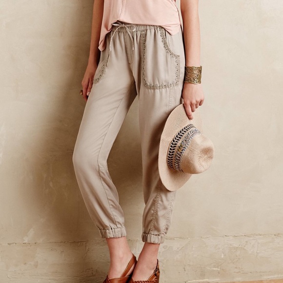 Anthropologie cargo joggers