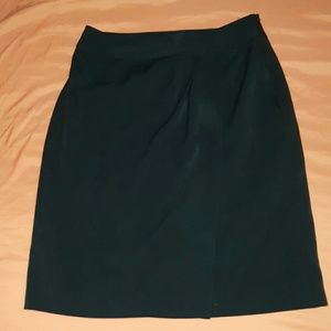 Black work skirt