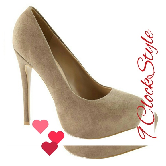 Last 7  High Heels Taupe 🚨 price is firm🚨 - Picture 5 of 8