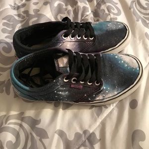 Custom Painted Galaxy Vans