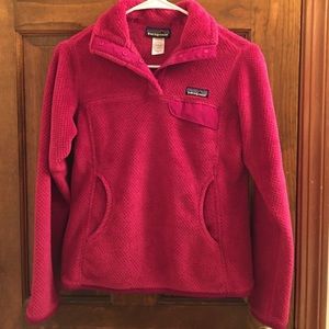 Patagonia Deep Pink/Raspberry color Pullover