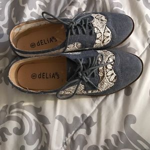 Lace Oxfords