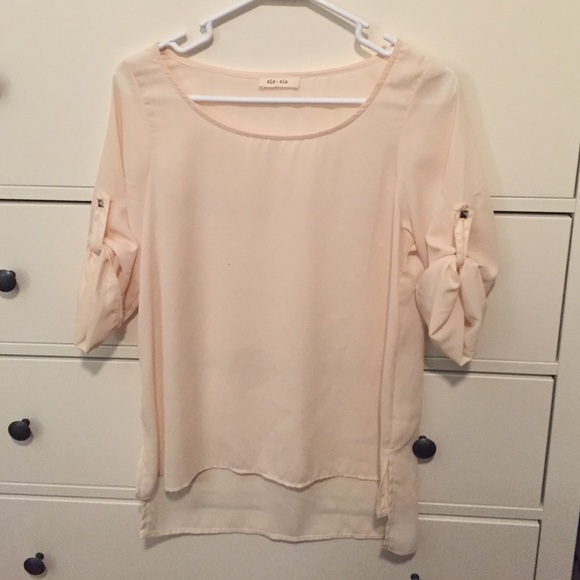 Cream Blouse